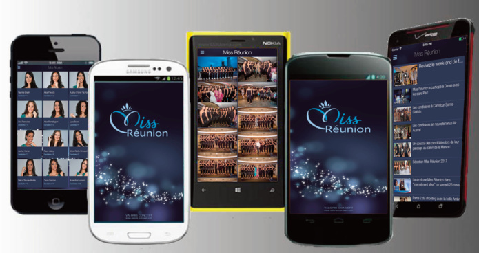 Téléchargez l'application mobile Miss Réunion!