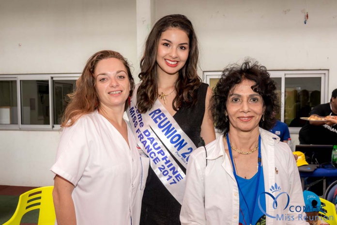 Miss Réunion fête la musique avec les enfants au CHU