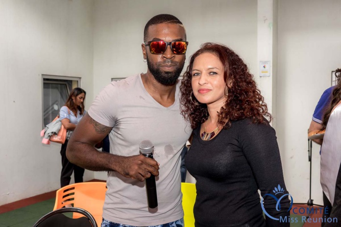 Dimix Staya et Valérie Maillot, assistante de direction CHU