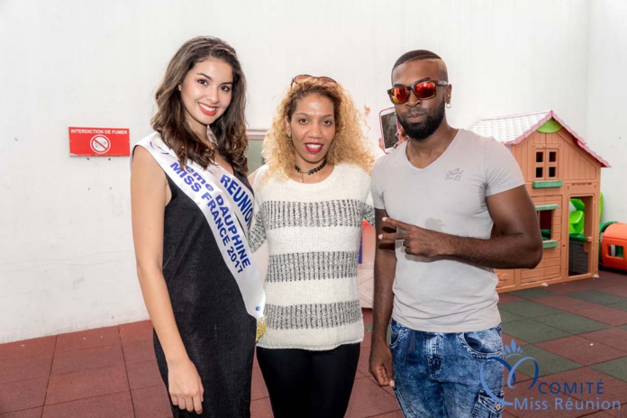 Miss Réunion fête la musique avec les enfants au CHU