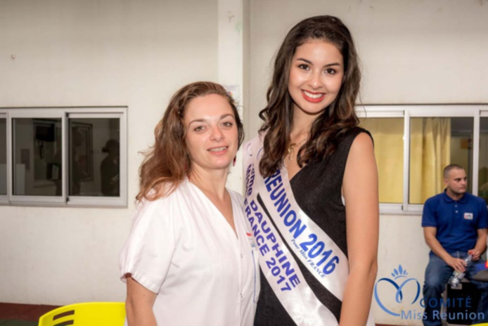 Miss Réunion fête la musique avec les enfants au CHU