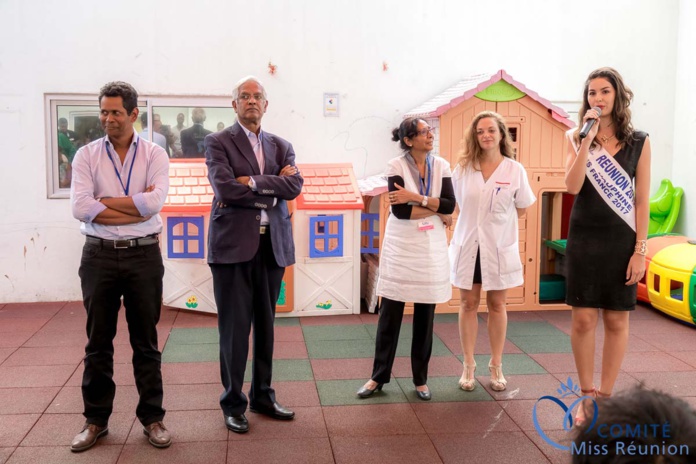 Miss Réunion fête la musique avec les enfants au CHU Miss Réunion fête la musique avec les enfants au CHU