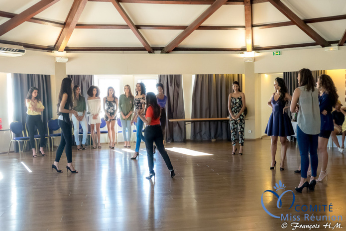 Miss Réunion 2017: première répétition