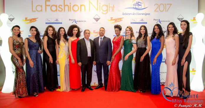 Avec Aziz Patel du Comité Miss Réunion, et Jean-Louis Moutoussamy