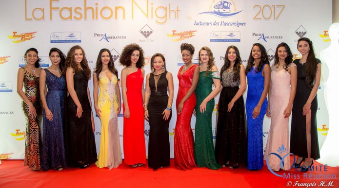 Les candidates Miss Réunion à la Fashion Night 2017 Les candidates Miss Réunion à la Fashion Night 2017
