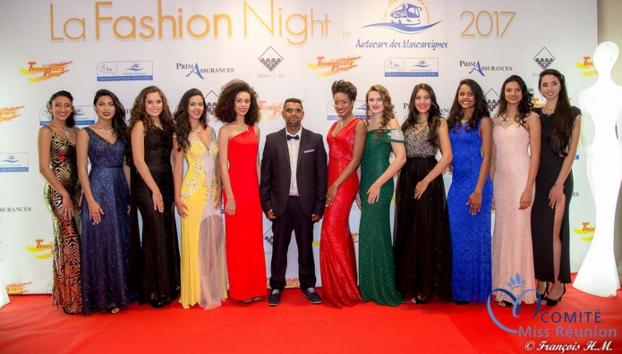 Les candidates Miss Réunion à la Fashion Night 2017 Les candidates Miss Réunion à la Fashion Night 2017