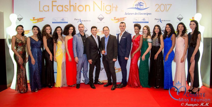 Les candidates Miss Réunion à la Fashion Night 2017