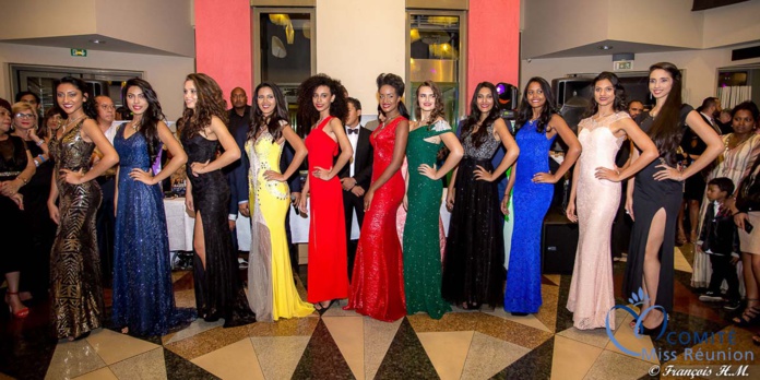 Les candidates Miss Réunion à la Fashion Night 2017