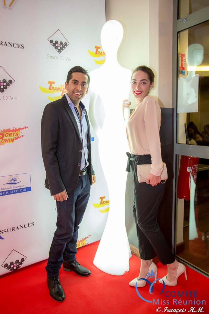 Les candidates Miss Réunion à la Fashion Night 2017