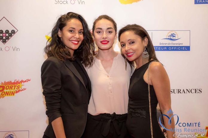 Les candidates Miss Réunion à la Fashion Night 2017