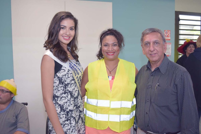 Ambre N'guyen, Magali Puylaurent, qui travaille à l'hôpital (elle a été dauphine de Miss Ronde Réunion 2012), et Aziz Patel Ambre N'guyen, Magali Puylaurent, qui travaille à l'hôpital (elle a été dauphine de Miss Ronde Réunion 2012), et Aziz Patel