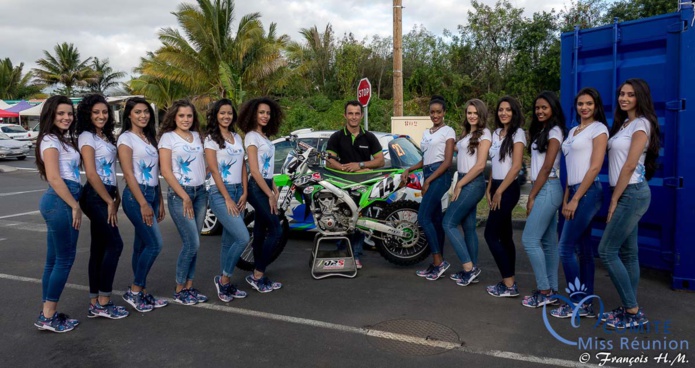 Avec Pascal Dorseuil et sa moto Avec Pascal Dorseuil et sa moto