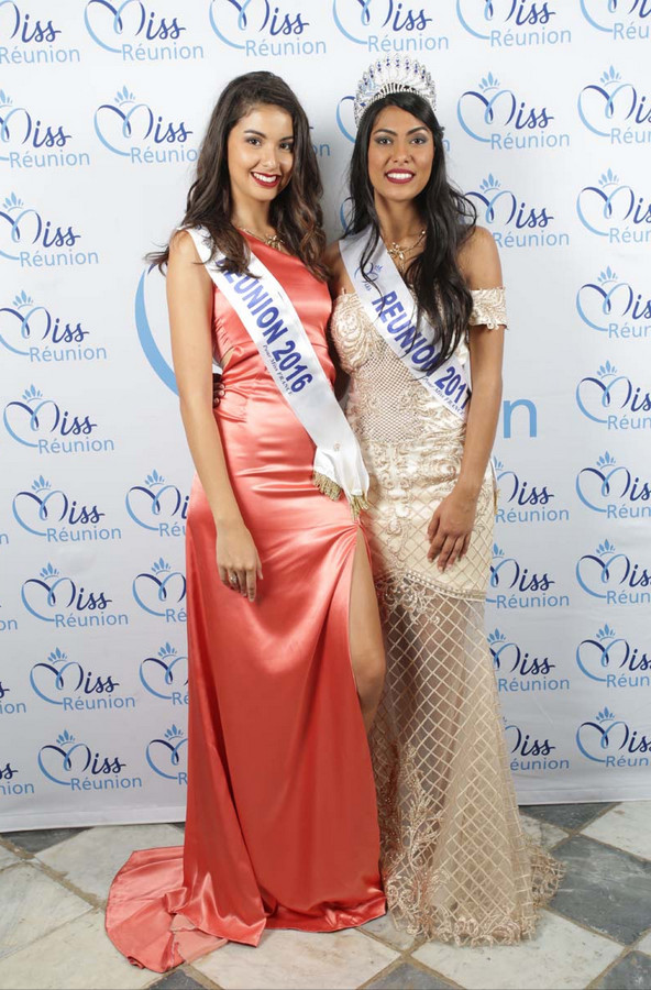 Ambre N'guyen, Miss Réunion 2016, et Audrey Chane Pao Kan, Miss Réunion 2017 Ambre N'guyen, Miss Réunion 2016, et Audrey Chane Pao Kan, Miss Réunion 2017