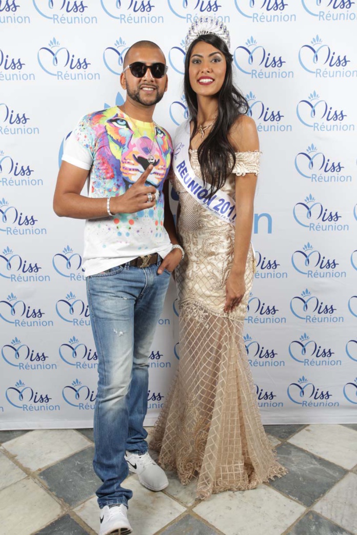 DJ Assad avec Miss Réunion