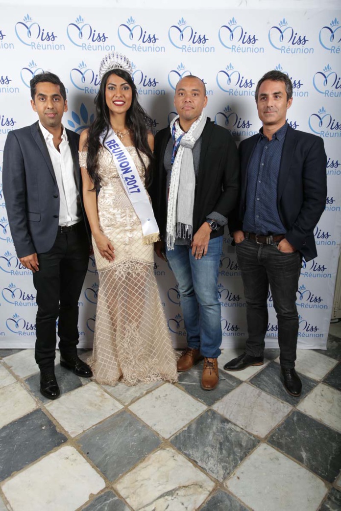 Réchad Patel, avocat, Miss Réunion, Sébastien Roset, juriste-assistant au Tribunal de Grande Instance de Saint-Denis, et Mathieu Maisonneuve, professeur de droit public à l’Université Saint-Joseph de Beyrouth Réchad Patel, avocat, Miss Réunion, Sébastien Roset, juriste-assistant au Tribunal de Grande Instance de Saint-Denis, et Mathieu Maisonneuve, professeur de droit public à l’Université Saint-Joseph de Beyrouth