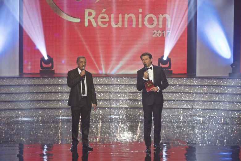 Aziz Patel, délégué Miss France, et Christophe Bégert