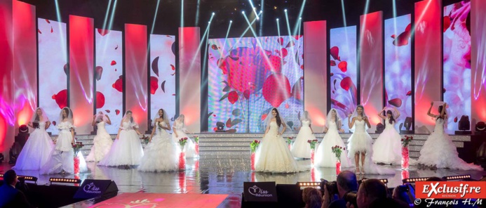 Miss Réunion 2017: en robes de soirée et en robes de mariée