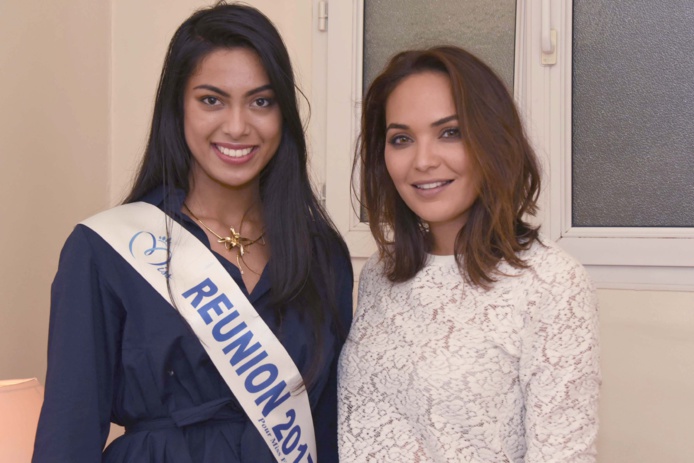 Miss Réunion 2017 et Miss Réunion 2007 devenue Miss France 2008