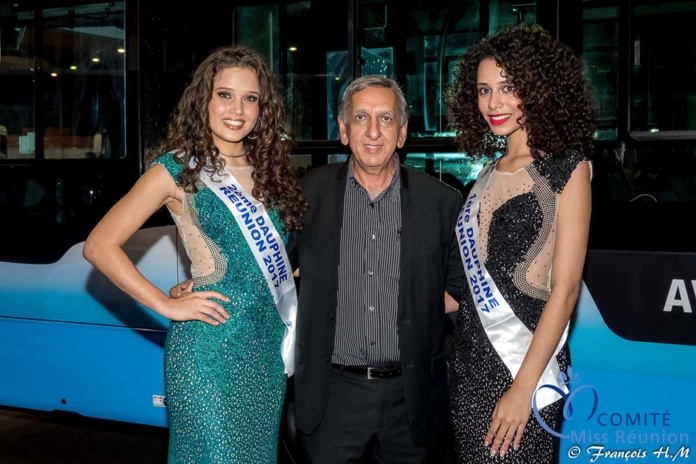 Miss Réunion 2017 et ses dauphines à la soirée Citalis