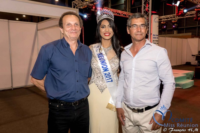 Miss Réunion 2017 et ses dauphines à la soirée Citalis
