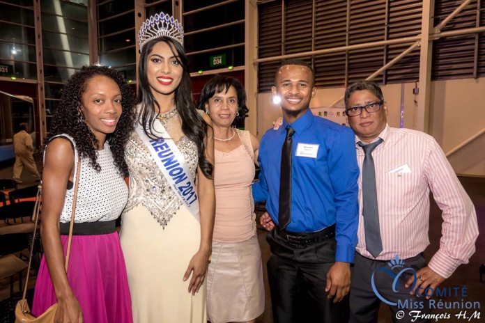 Miss Réunion 2017 et ses dauphines à la soirée Citalis