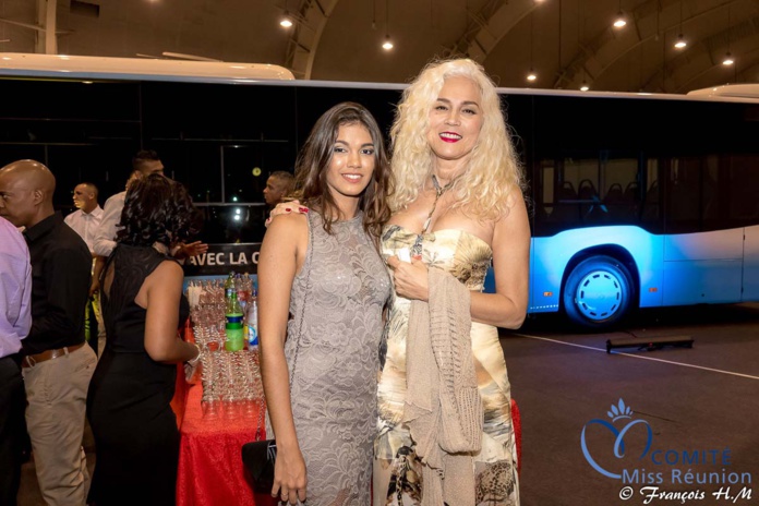 Miss Réunion 2017 et ses dauphines à la soirée Citalis