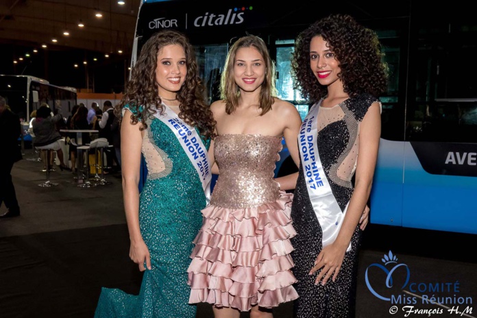 Miss Réunion 2017 et ses dauphines à la soirée Citalis