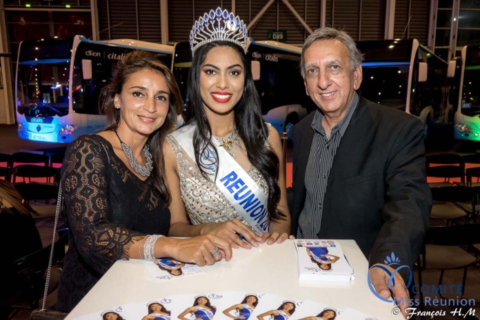 Lynda Martin, responsable communication Sodiparc, Audrey Chane Pao Kan et Aziz Patel
