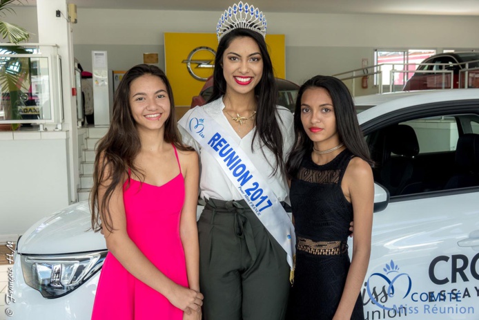 Miss Réunion a reçu les clés de son Opel Crossland X