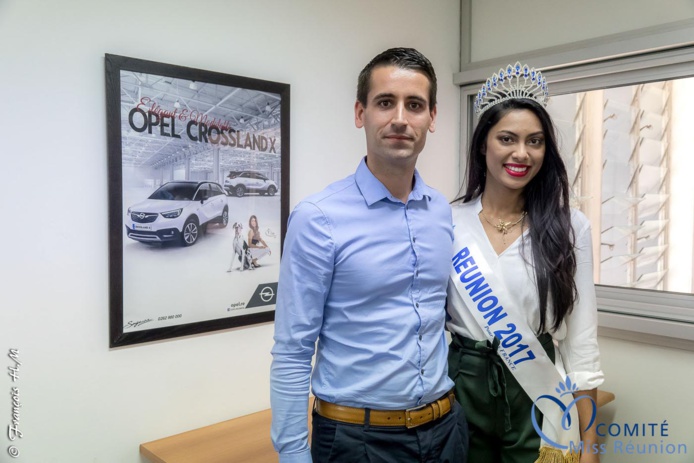 Miss Réunion a reçu les clés de son Opel Crossland X