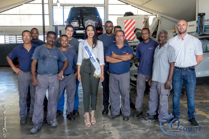 Miss Réunion a reçu les clés de son Opel Crossland X
