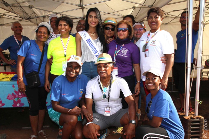 Avec une partie des bénévoles Avec une partie des bénévoles