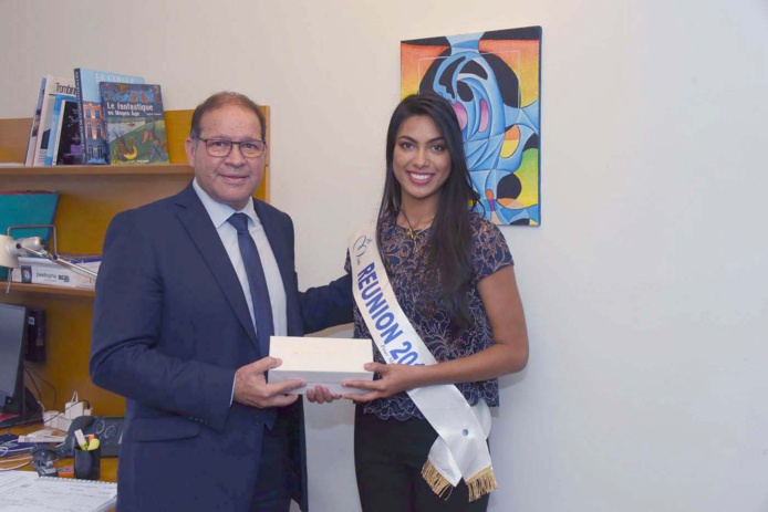 David Lorion a remis un cadeau à Audrey