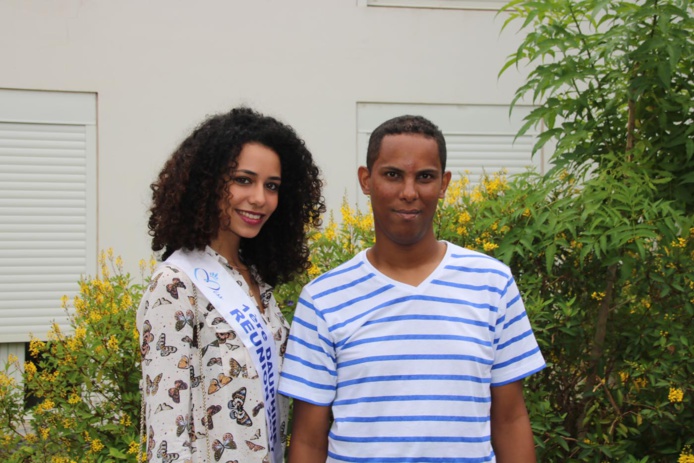 Lyna Boyer, 1ère dauphine, auprès des handicapés à Saint-Benoît Lyna Boyer, 1ère dauphine, auprès des handicapés à Saint-Benoît