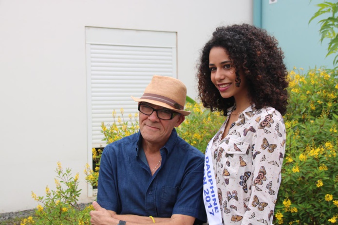 Lyna Boyer, 1ère dauphine, auprès des handicapés à Saint-Benoît Lyna Boyer, 1ère dauphine, auprès des handicapés à Saint-Benoît