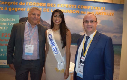 Miss Réunion au Congrès des Experts Comptables 2017 à Lille
