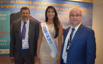 Miss Réunion au Congrès des Experts Comptables 2017 à Lille