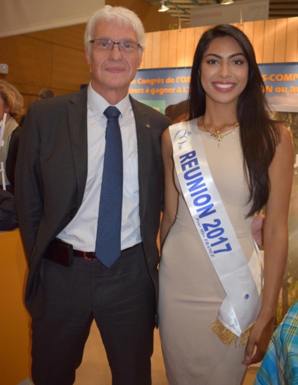 Miss Réunion au Congrès des Experts Comptables 2017 à Lille