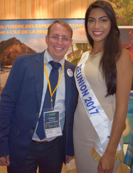 Miss Réunion au Congrès des Experts Comptables 2017 à Lille