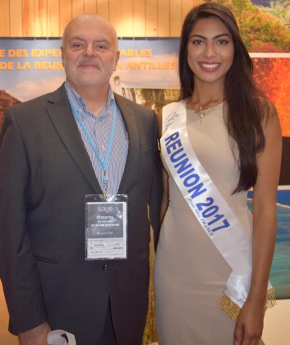 Miss Réunion au Congrès des Experts Comptables 2017 à Lille