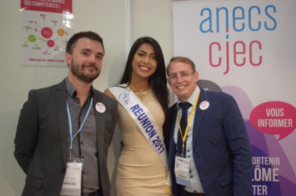 Miss Réunion au Congrès des Experts Comptables 2017 à Lille
