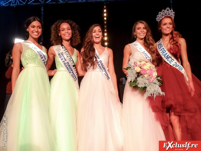 Miss France 2018 et ses dauphines