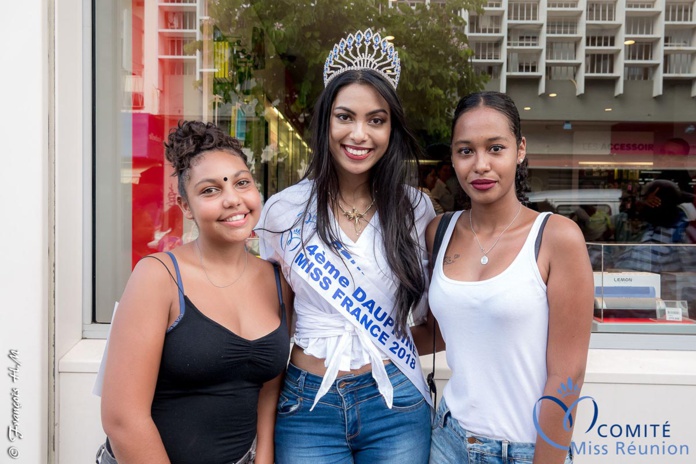 Audrey Chane Pao Kan dans les rues de Saint-Paul