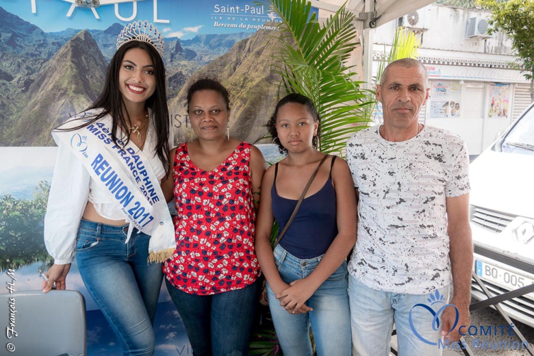 Audrey Chane Pao Kan dans les rues de Saint-Paul