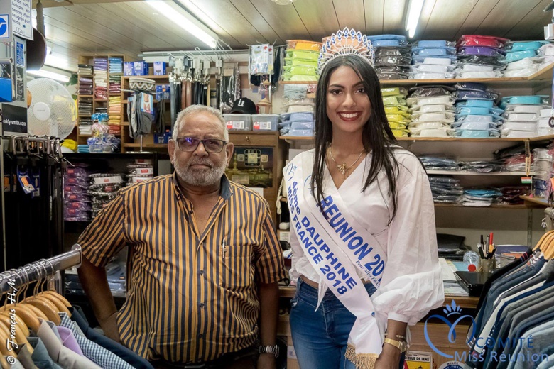Audrey Chane Pao Kan dans les rues de Saint-Paul