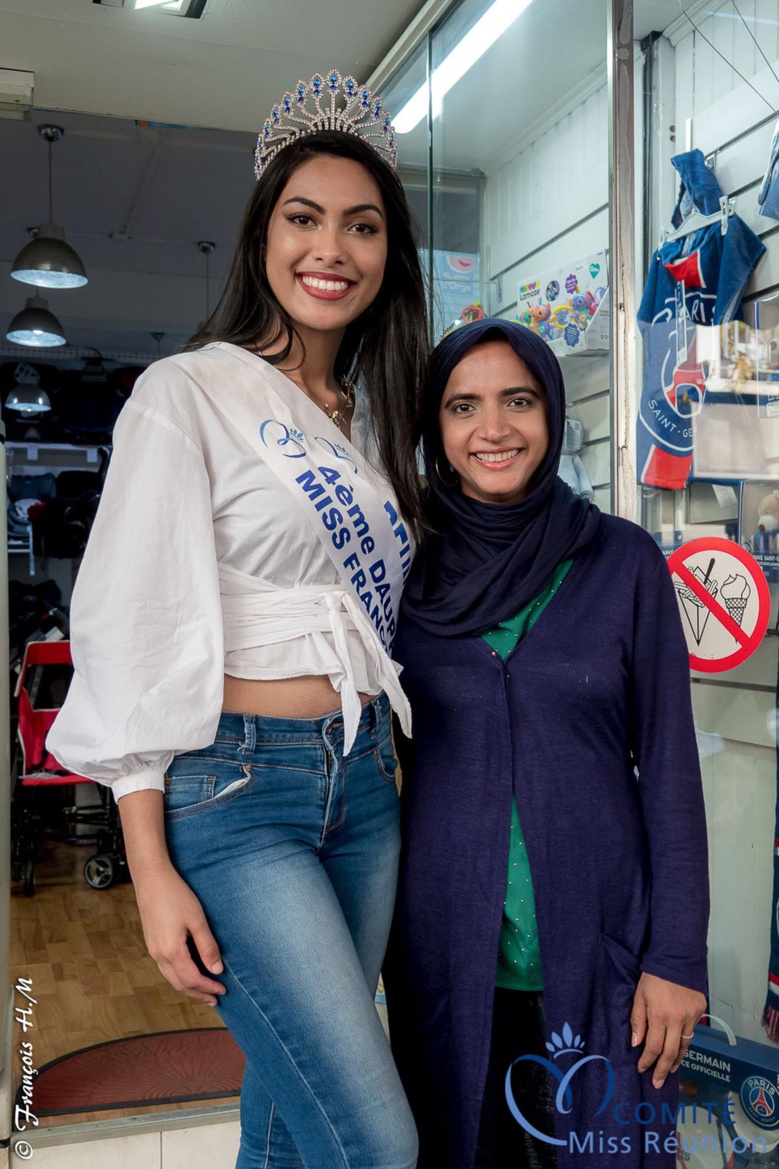 Audrey Chane Pao Kan dans les rues de Saint-Paul