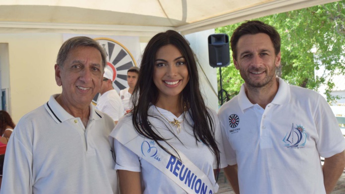 Miss Réunion 2017 soutient les Voiliers de l'Espoir à Saint-Gilles