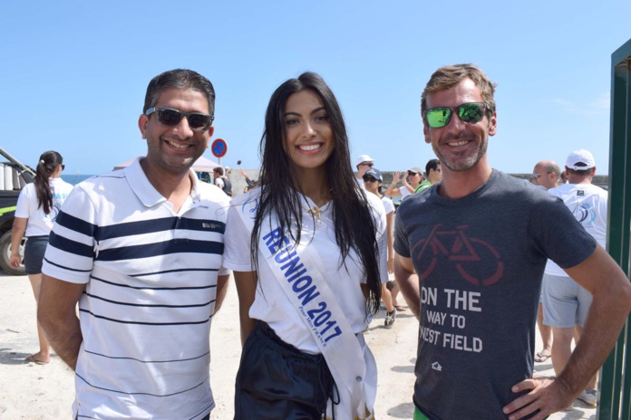 Miss Réunion 2017 soutient les Voiliers de l'Espoir à Saint-Gilles