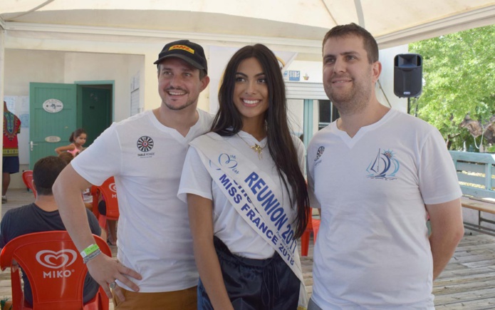 Miss Réunion 2017 soutient les Voiliers de l'Espoir à Saint-Gilles