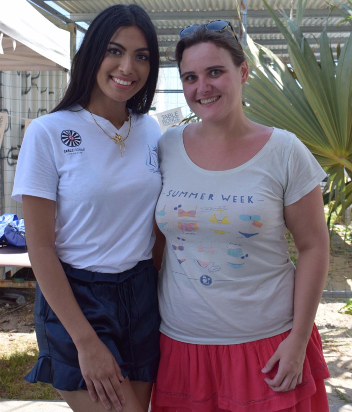 Miss Réunion 2017 soutient les Voiliers de l'Espoir à Saint-Gilles